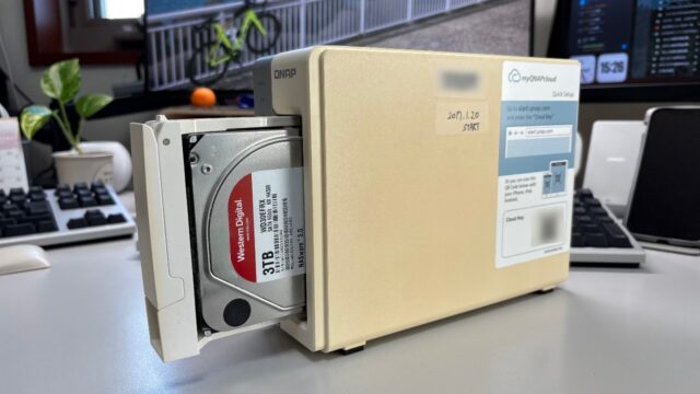 備忘録：QNAP TS-131P 頑張りました。